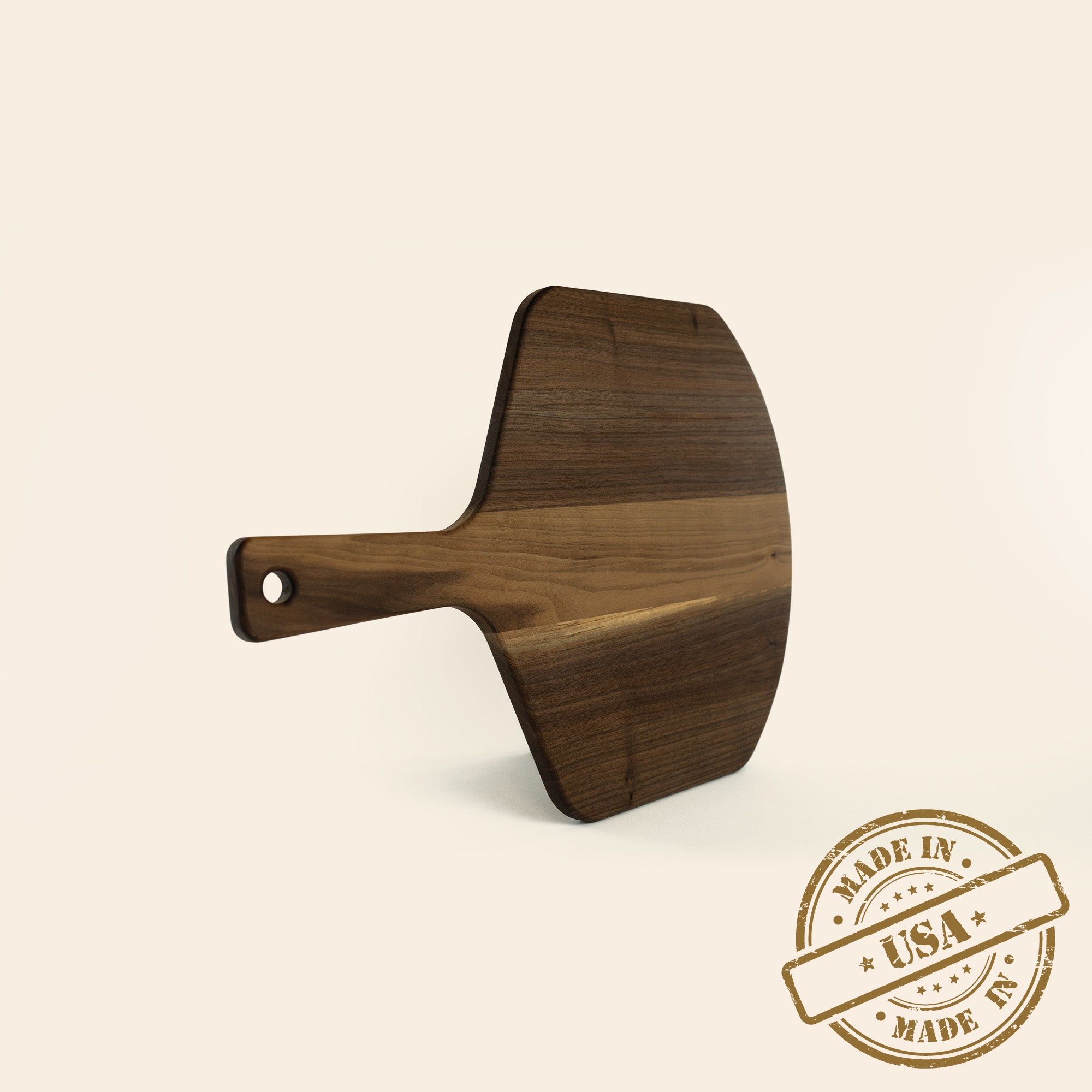 2XL Curve Walnut Board With Handle