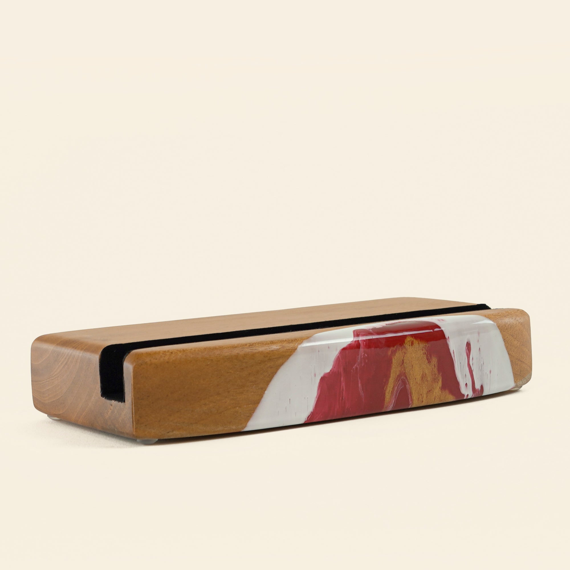 XL Mahogany Display Stand With 1 Slot